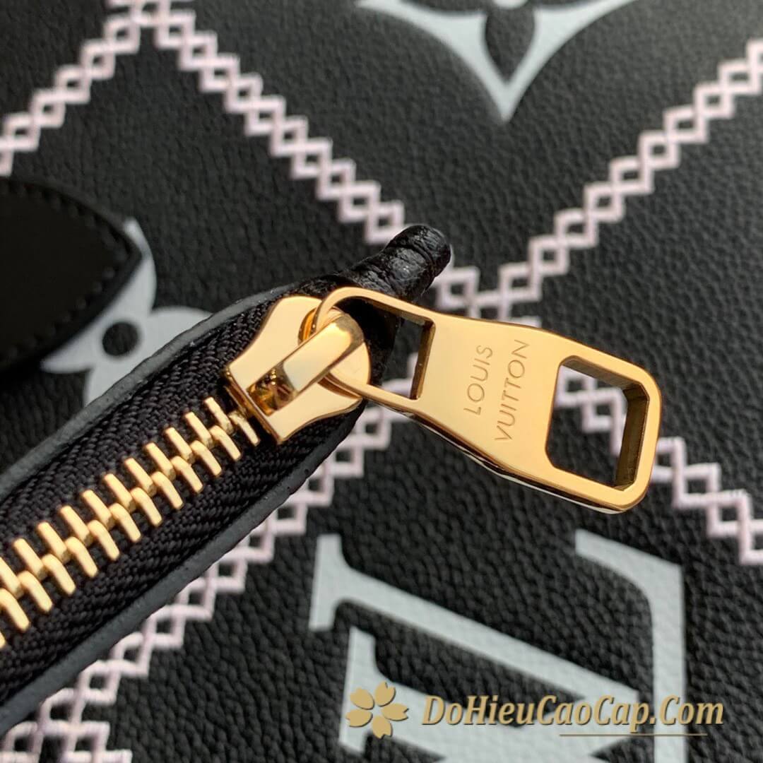 Louis Vuitton Neverfull MM Monogram Empreinte Black For Women, Women’s Handbags, Tote Bags 12.2in/31cm