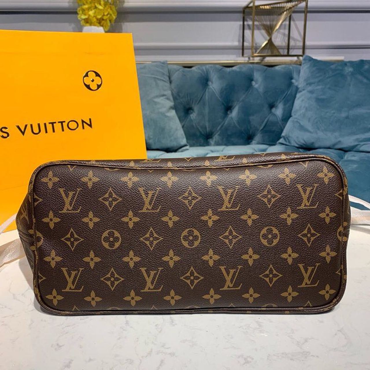 Louis Vuitton Neverfull MM Tote Bag Monogram Canvas Cerise Red For Women, Women’s Handbags, Shoulder Bags 12.2in/31cm