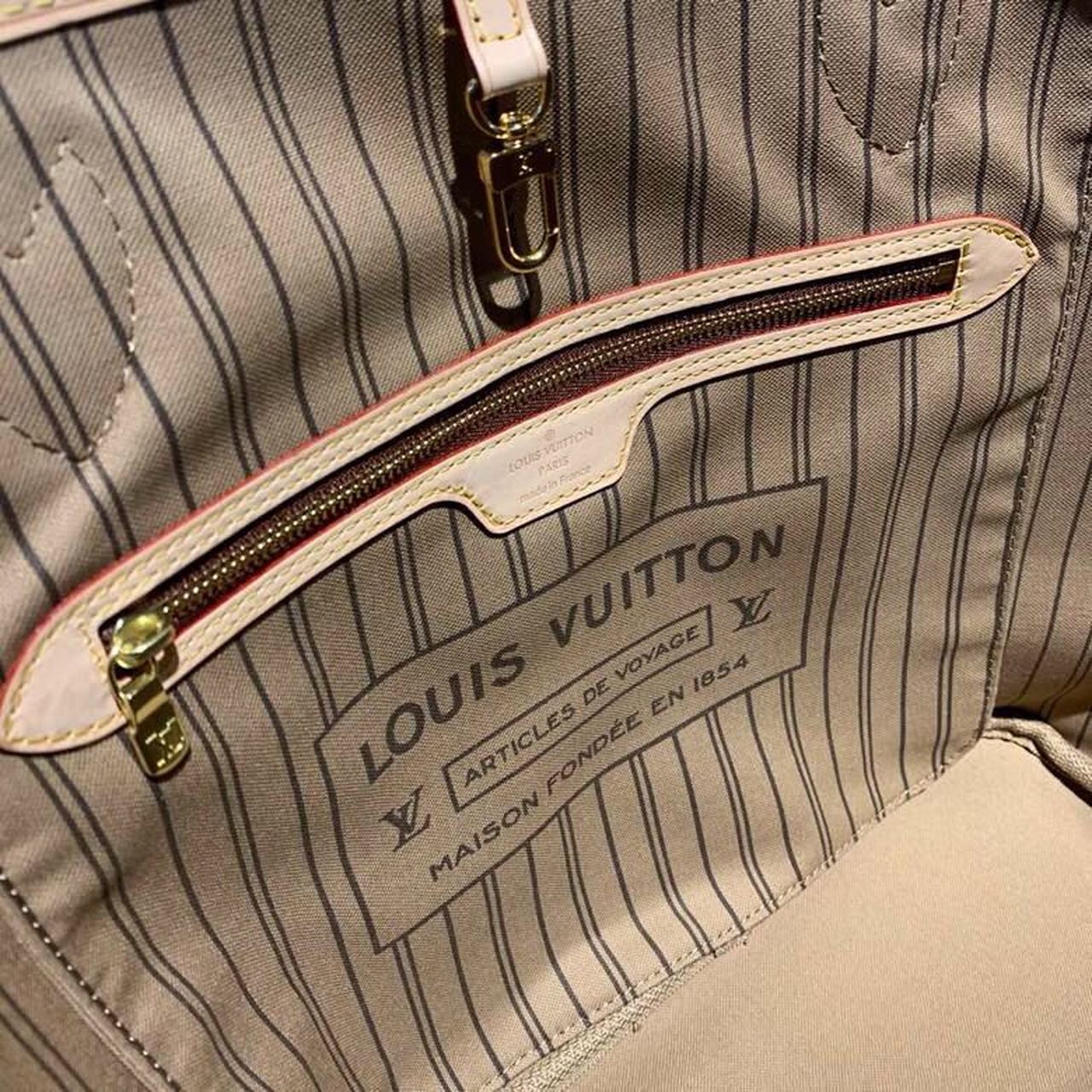 Louis Vuitton Neverfull MM Tote Bag Monogram Canvas For Women, Women’s Handbags, Shoulder Bags 12.6in/32cm