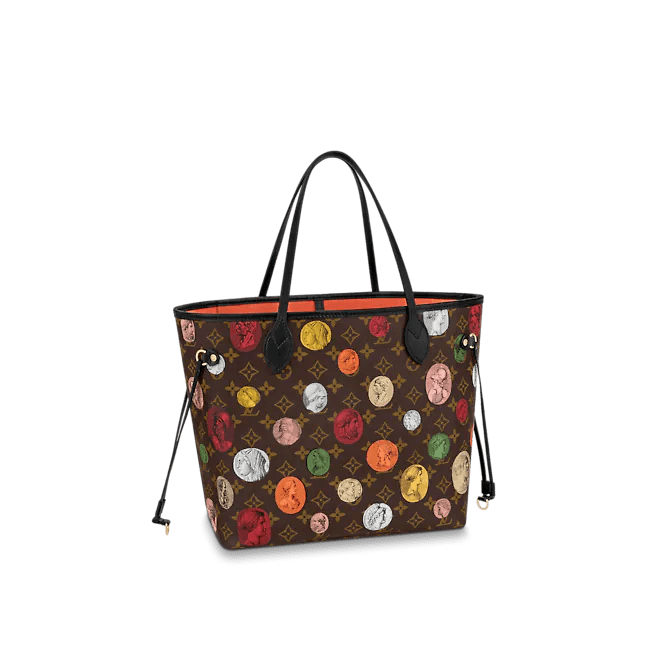 Louis Vuitton Neverfull MM Tote Bag Monogram Canvas Part Of The LVxFornasetti Collection For Fall-Winter Season, Women’s Handbags, Shoulder Bags 12.2in/31cm