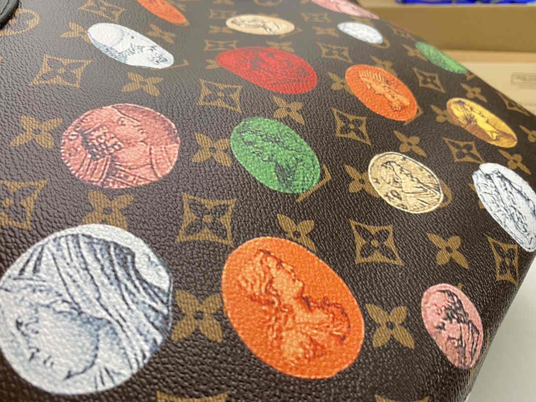 Louis Vuitton Neverfull MM Tote Bag Monogram Canvas Part Of The LVxFornasetti Collection For Fall-Winter Season, Women’s Handbags, Shoulder Bags 12.2in/31cm