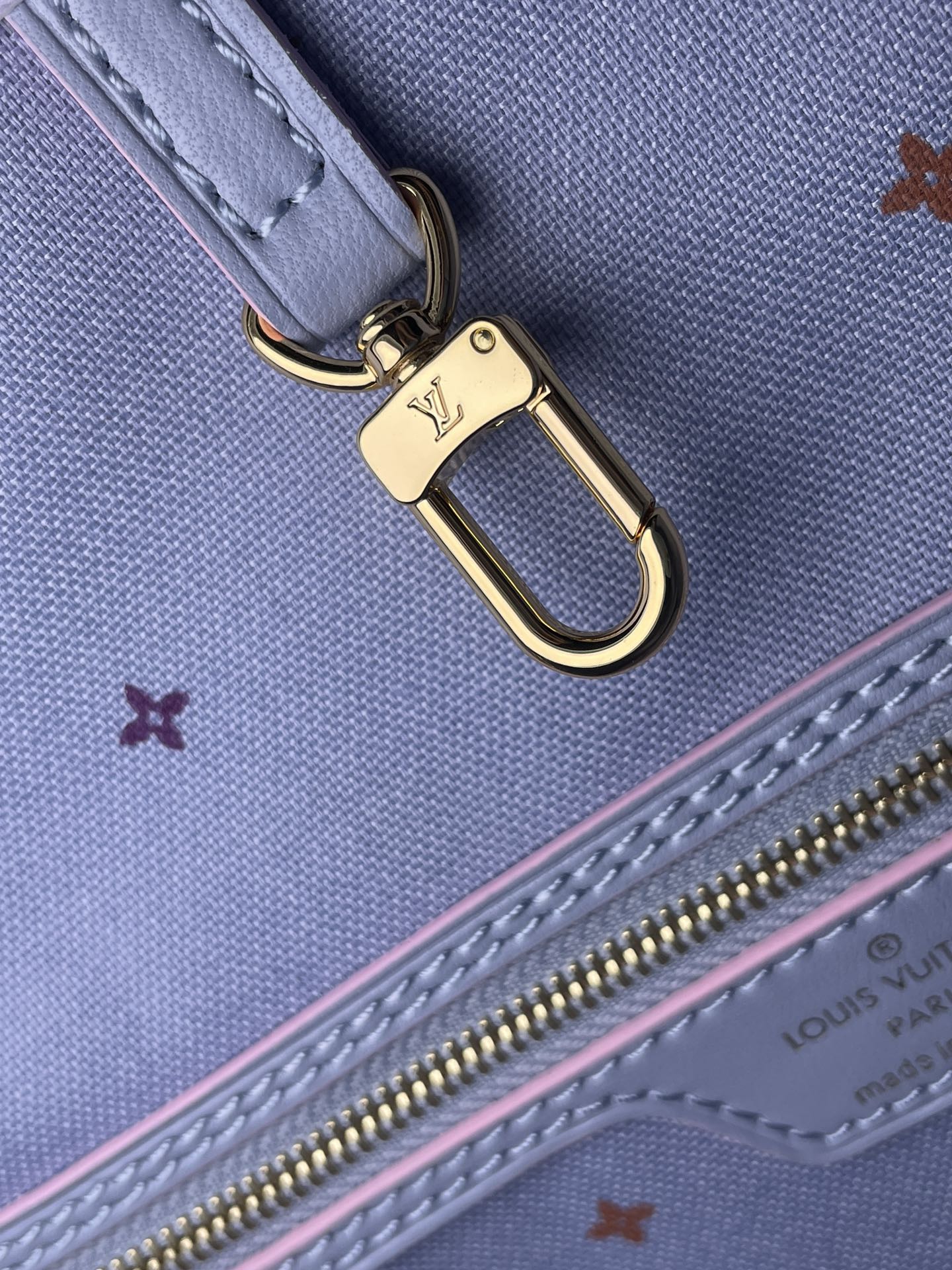 Louis Vuitton Neverfull MM Tote Bag Monogram Canvas Sunrise Pastel For Women, Women’s Handbags, Shoulder Bags 12.2in/31cm