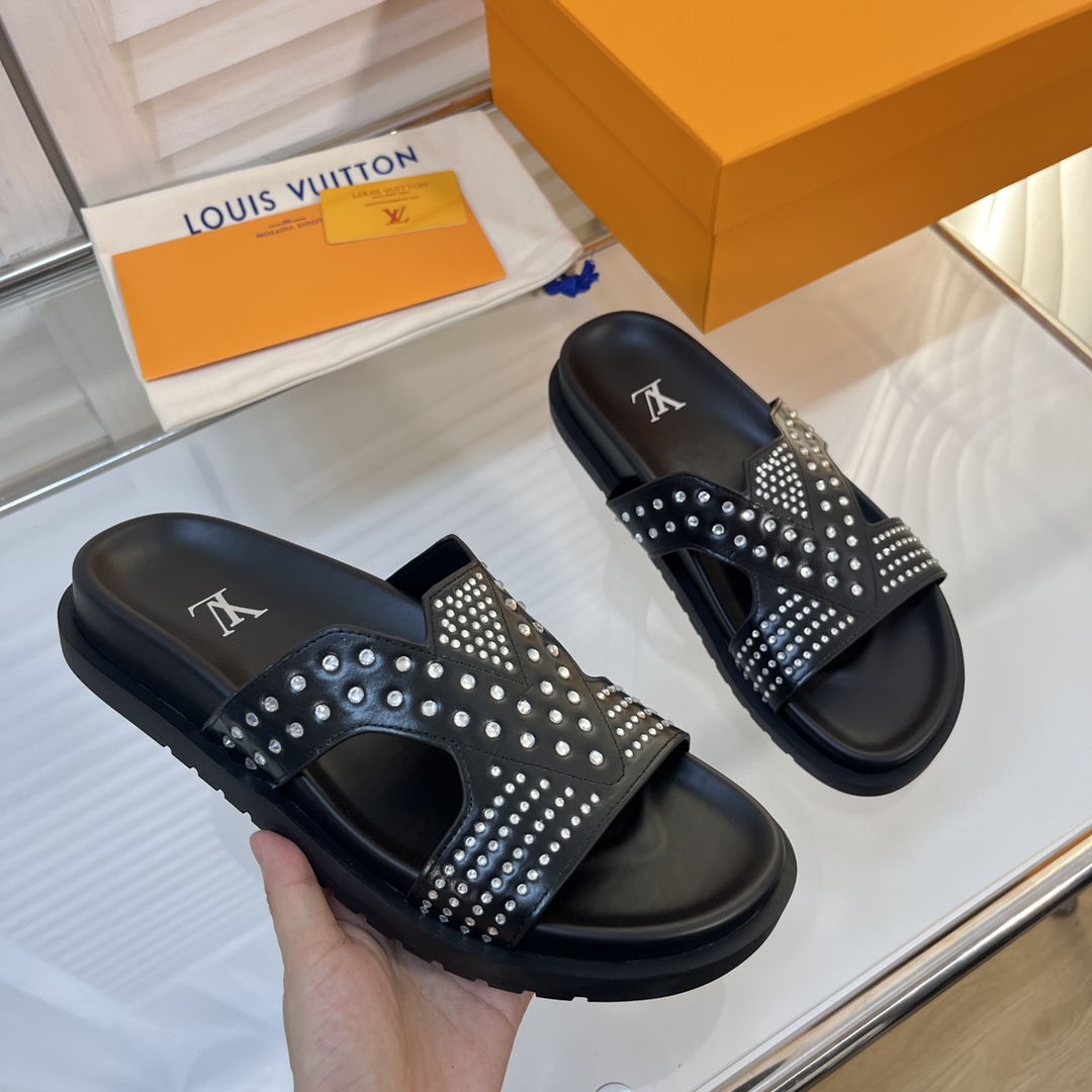 Louis Vuitton Oasis Mule LV Black For Women – ougold