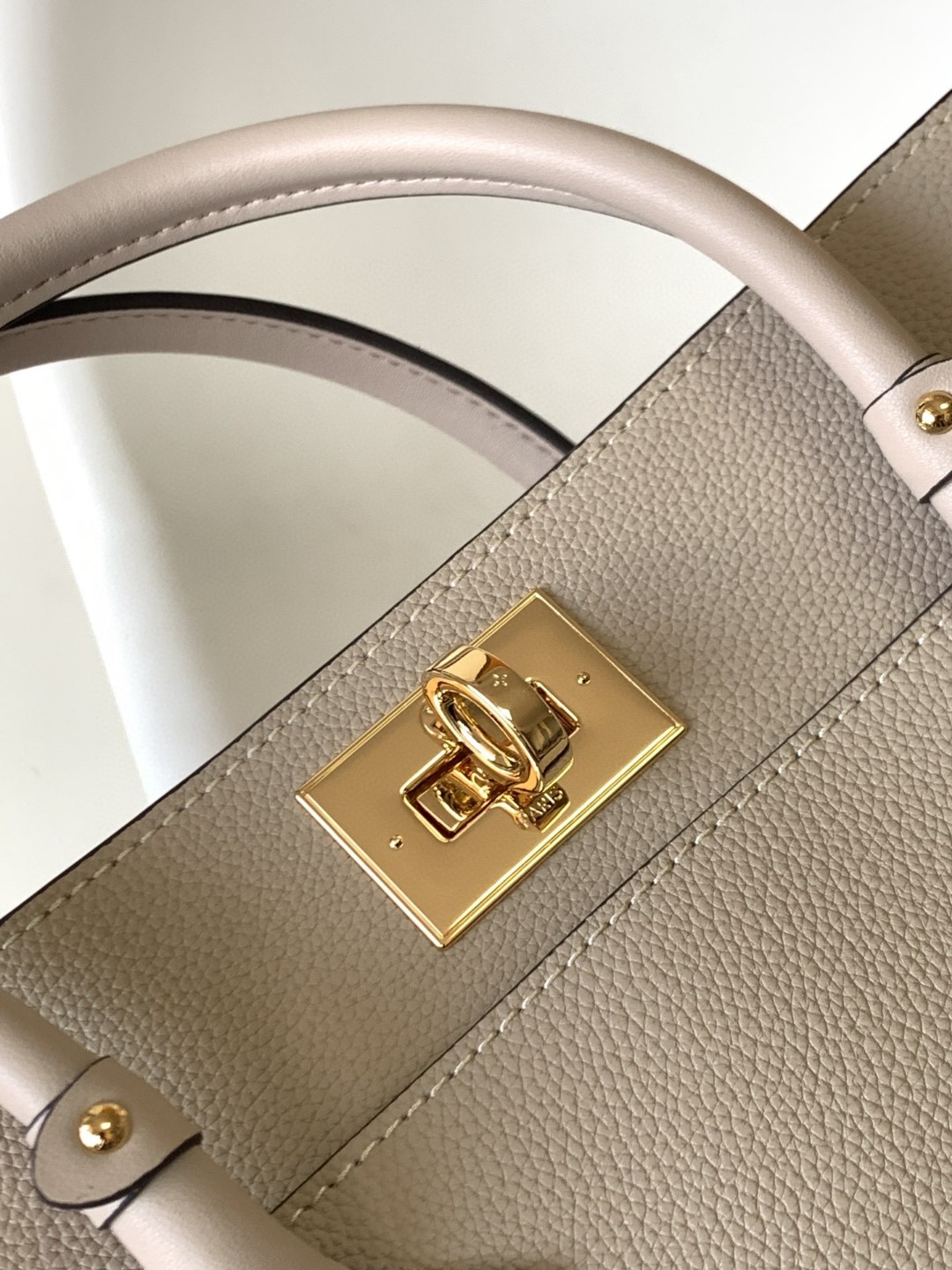 Louis Vuitton On My Side MM Tote Bag Monogram Canvas Greige For Women, Women’s Handbags, Shoulder Bags 12in/31cm
