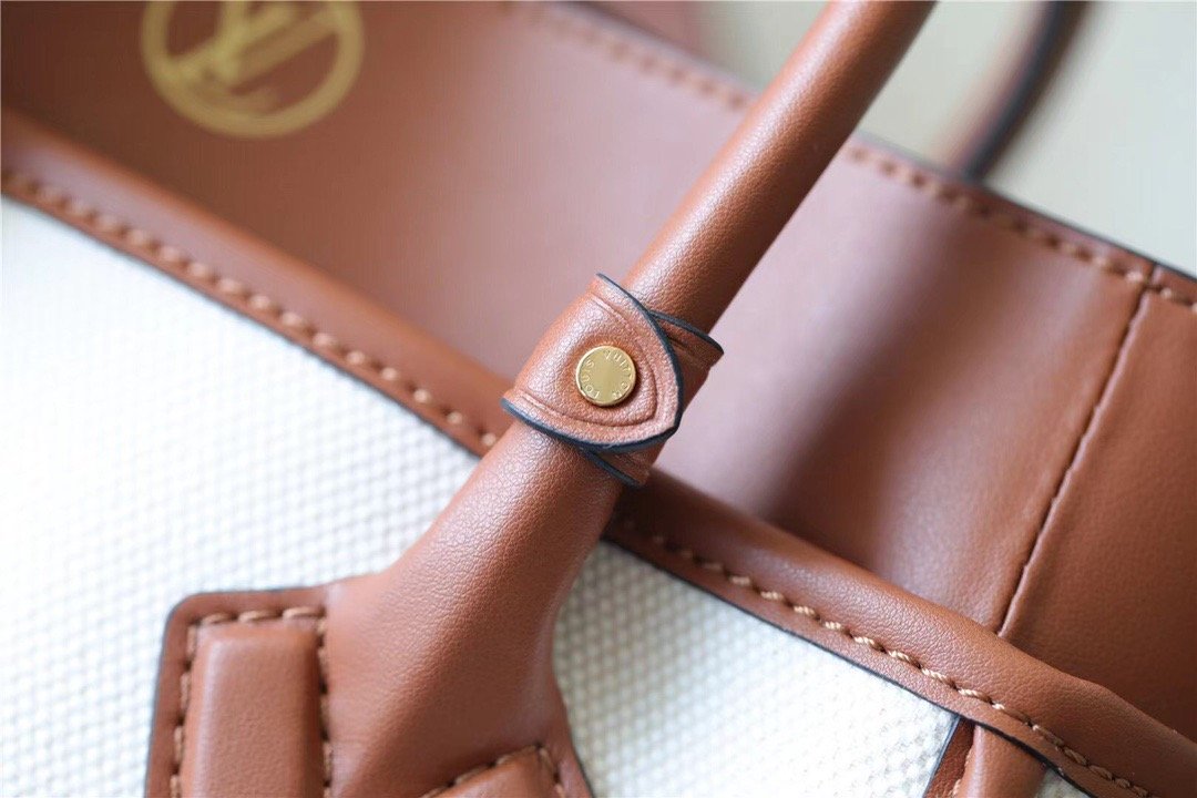 Louis Vuitton On My Side PM Bag Monogram Flower For Women 25cm/9.8 Inches Caramel Brown