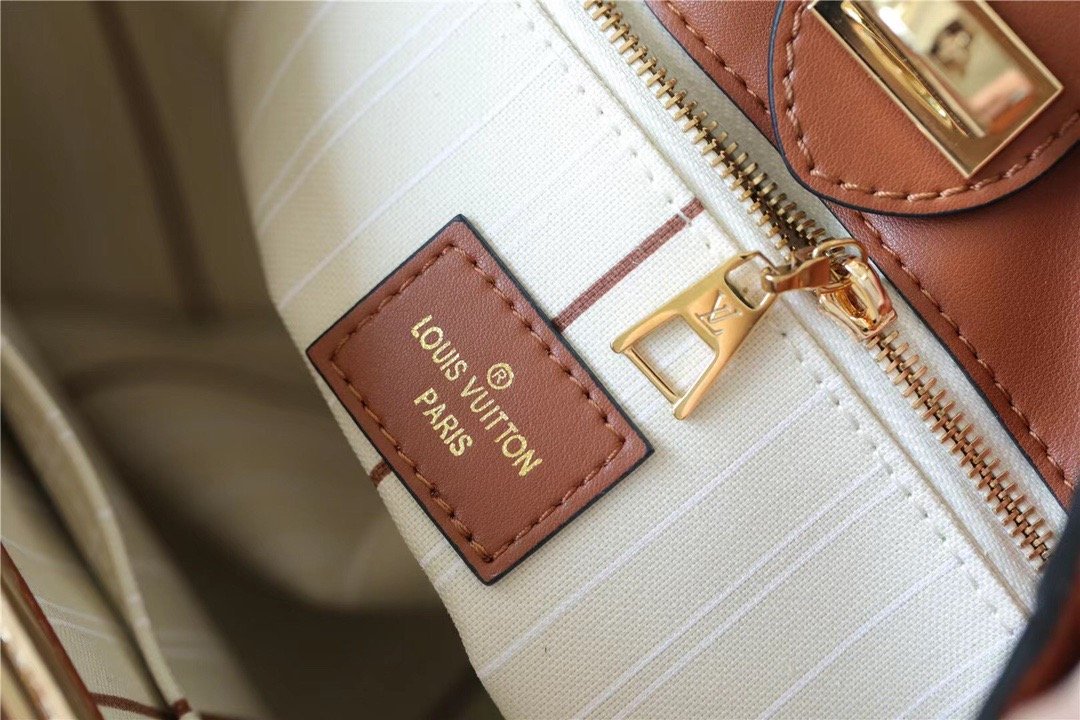 Louis Vuitton On My Side PM Bag Monogram Flower For Women 25cm/9.8 Inches Caramel Brown