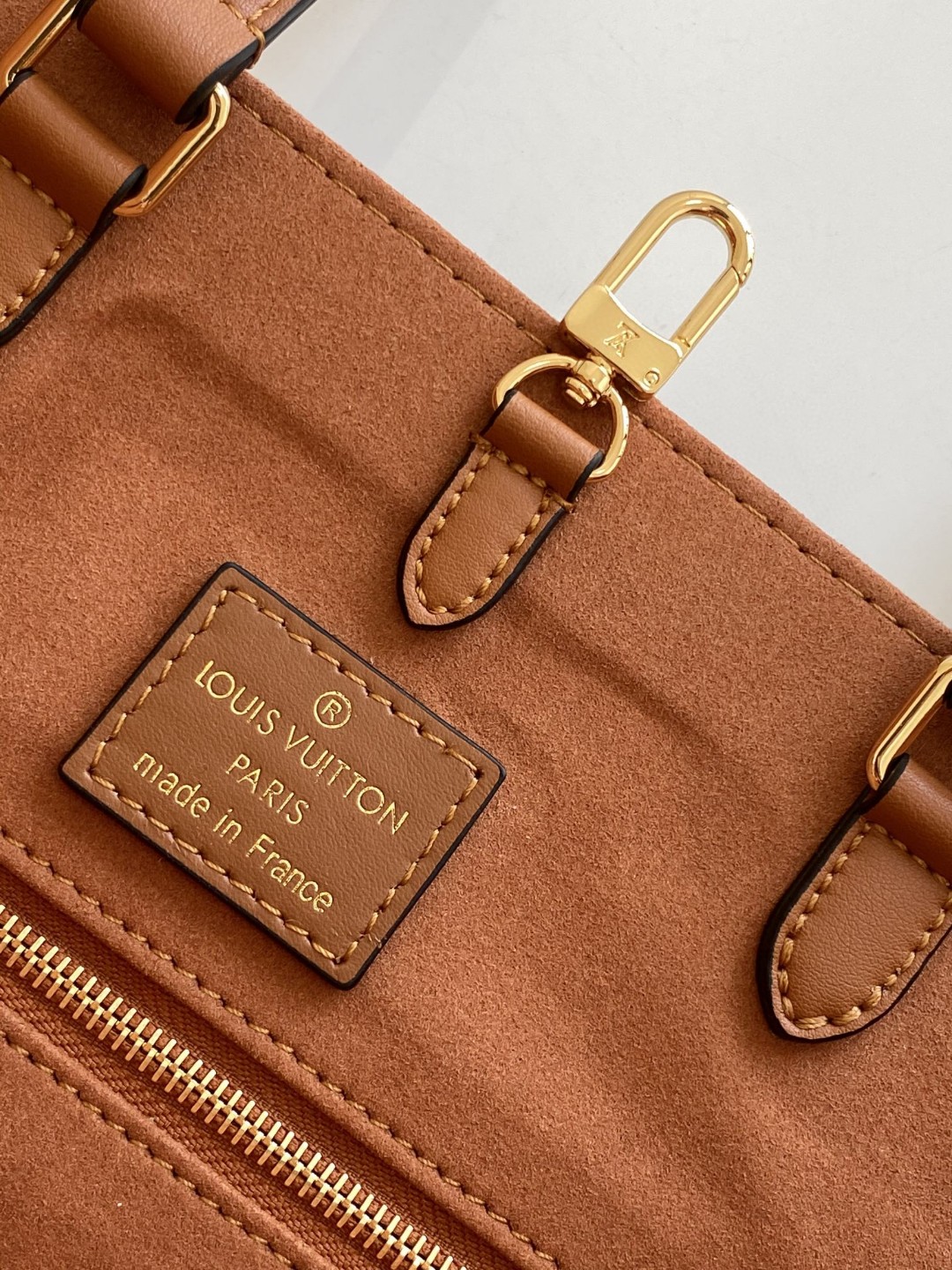 Louis Vuitton Onthego MM Tote Bag Monogram Empreinte Arizona Brown For Women, Women Handbags, Shoulder Bags And Crossbody Bags 13.8in/35cm