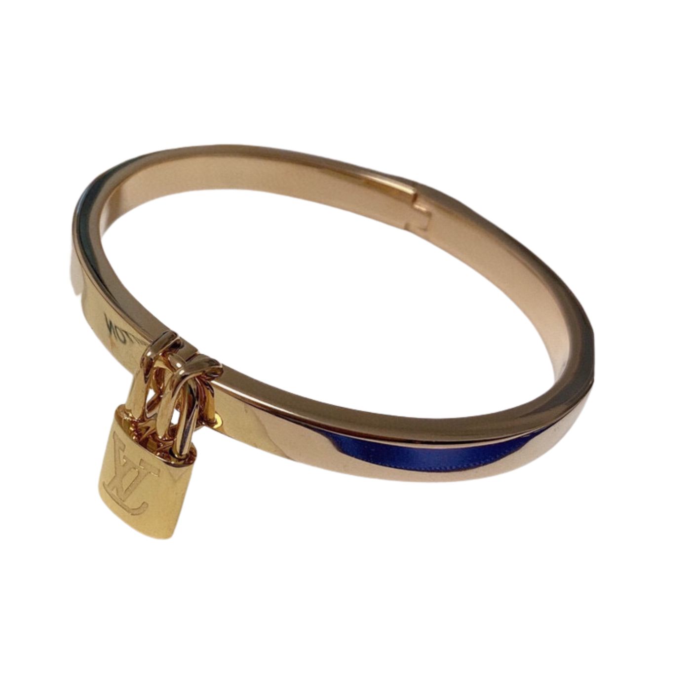 Louis Vuitton Padlock Bracelet Gold For Women