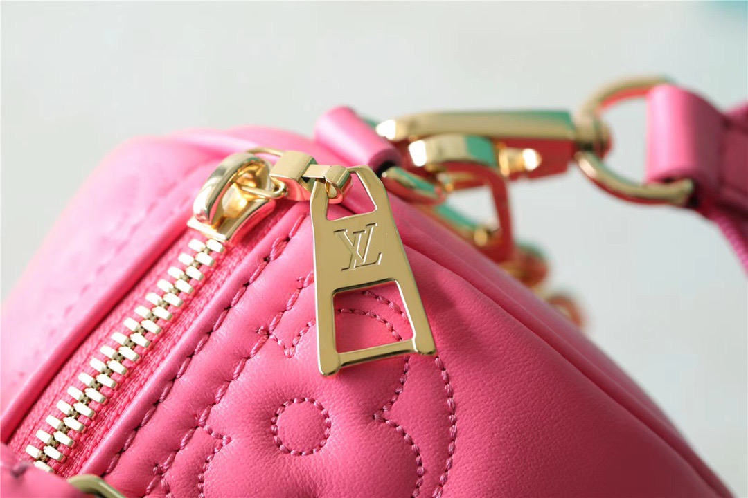 Louis Vuitton Papillon BB Bag Classic Monogram For Women 20cm Dragon Fruit Pink