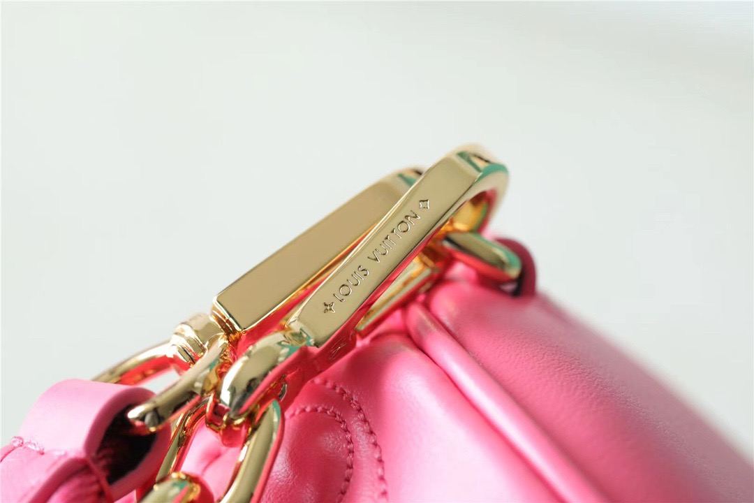 Louis Vuitton Papillon BB Bag Classic Monogram For Women 20cm Dragon Fruit Pink