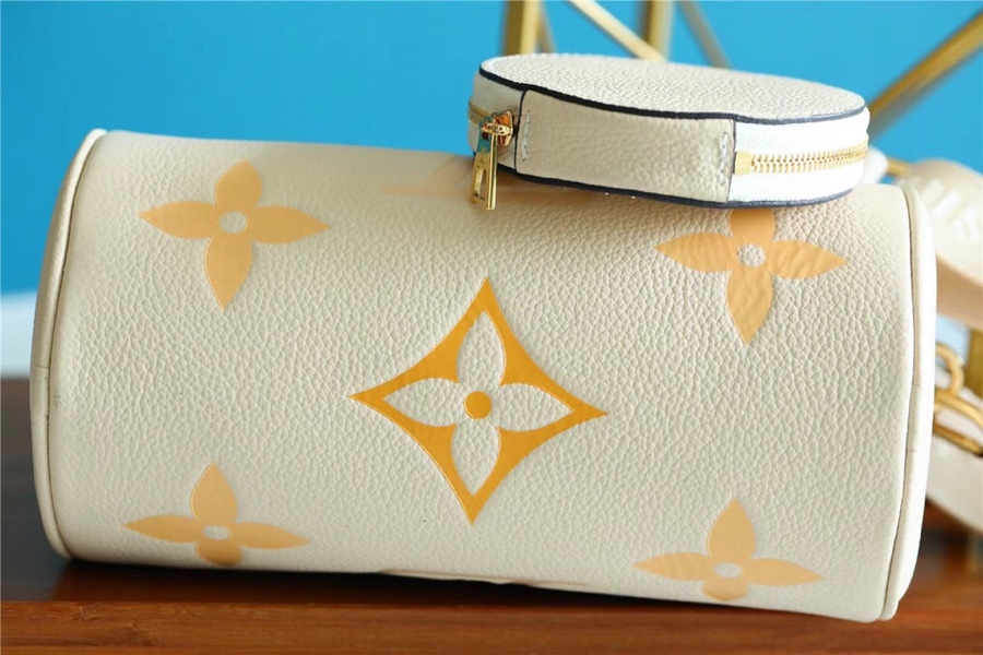 Louis Vuitton Papillon BB Monogram Empreinte Beige For Women, Women’s Bags, Shoulder And Crossbody Bags 7.9in/20cm LV