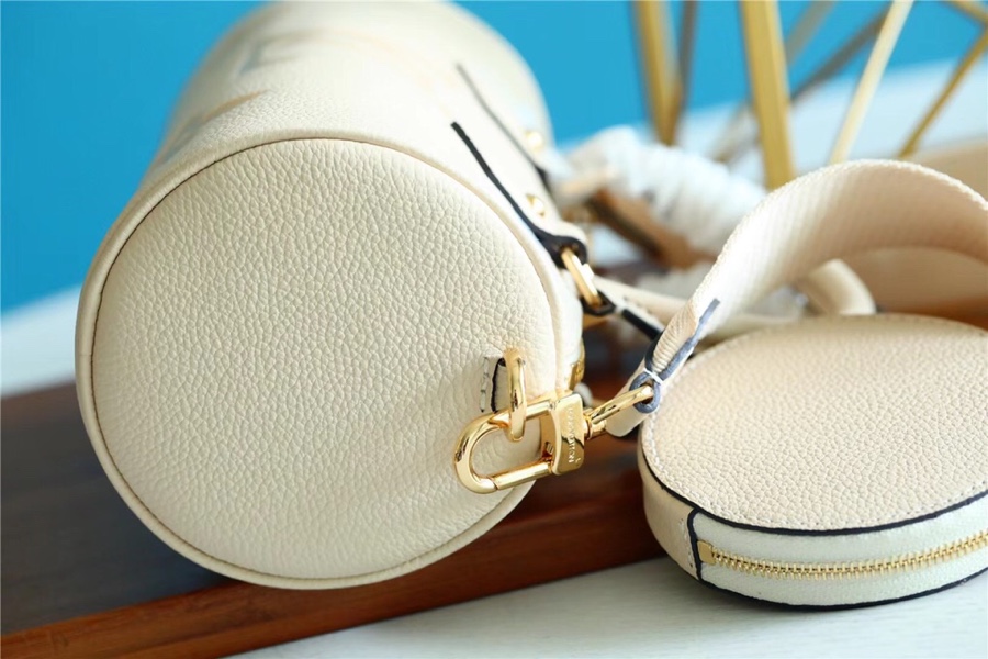 Louis Vuitton Papillon BB Monogram Empreinte Beige For Women, Women’s Bags, Shoulder And Crossbody Bags 7.9in/20cm LV