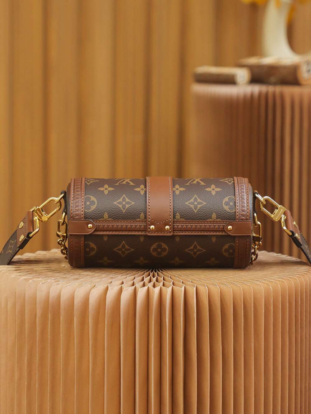 Louis Vuitton Papillon Trunk Bag Brown For Women 19cm / 7.5in