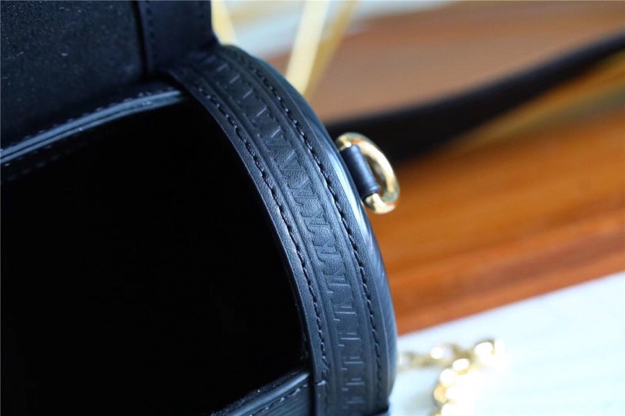 Louis Vuitton Papillon Trunk Epi Black For Women, Women’s Bags, Shoulder And Crossbody Bags 7.5in/19cm