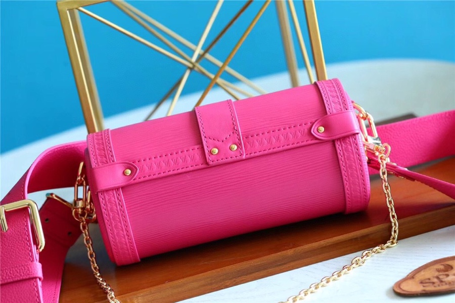 Louis Vuitton Papillon Trunk Epi Pink For Women, Women’s Bags, Shoulder And Crossbody Bags 7.5in/19cm LV