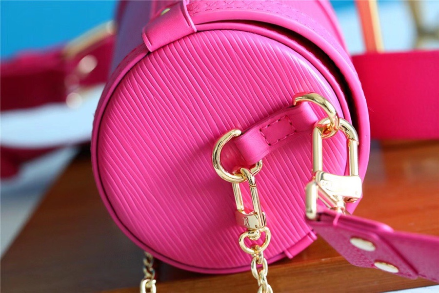 Louis Vuitton Papillon Trunk Epi Pink For Women, Women’s Bags, Shoulder And Crossbody Bags 7.5in/19cm LV