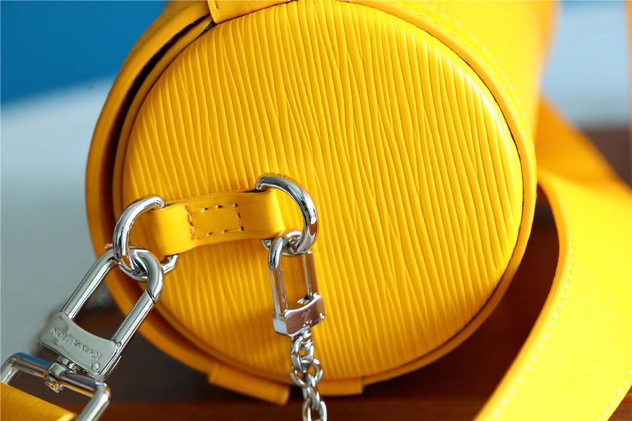 Louis Vuitton Papillon Trunk Epi Yellow For Women, Women’s Bags, Shoulder And Crossbody Bags 7.5in/19cm LV 