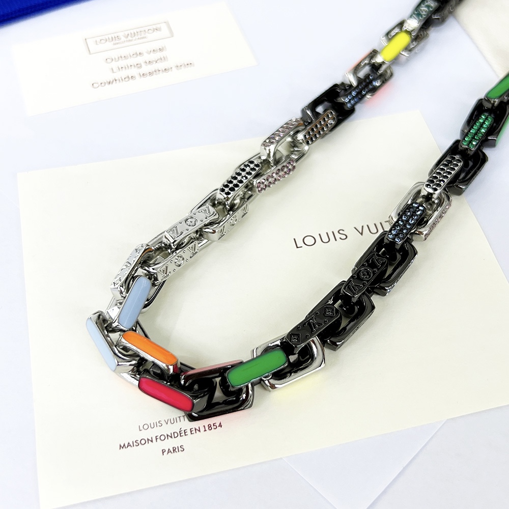 Louis Vuitton Paradise Chain Necklace Multicolor For Women