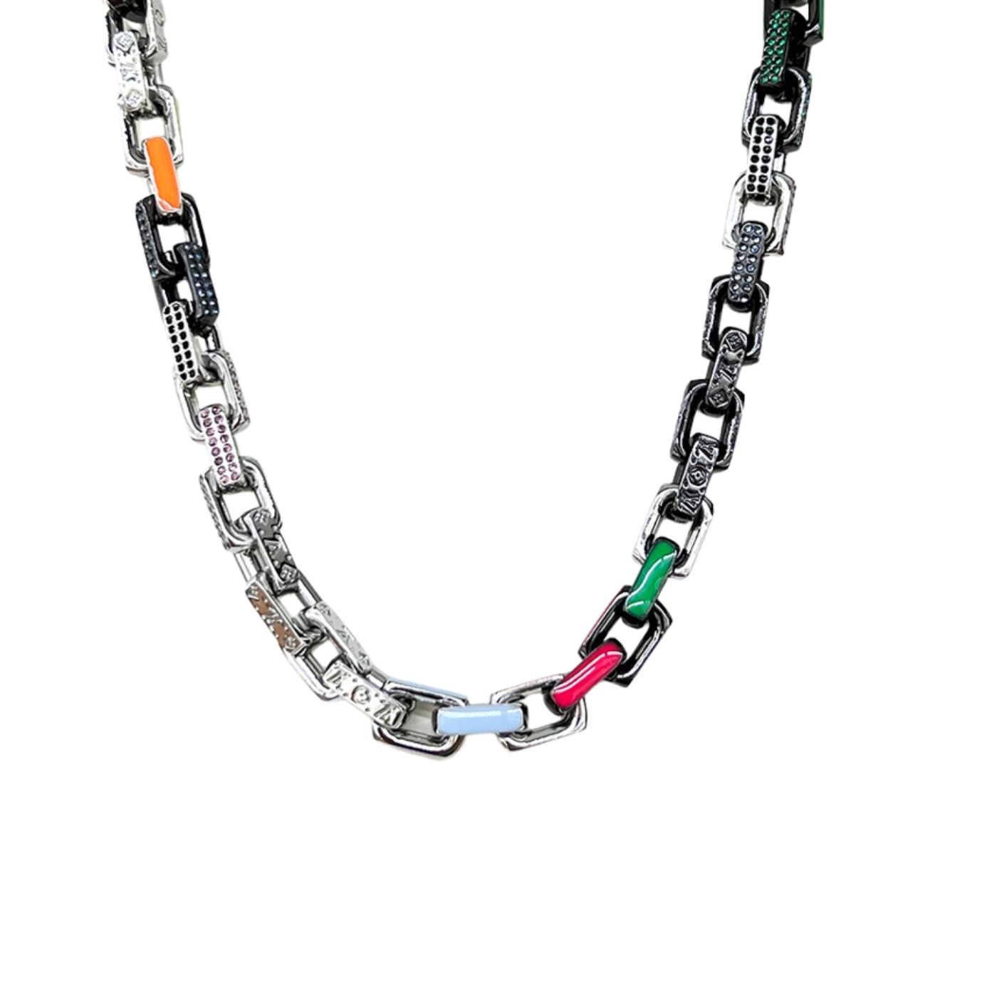 Louis Vuitton Paradise Chain Necklace Multicolor For Women