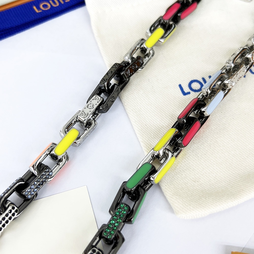 Louis Vuitton Paradise Chain Necklace Multicolor For Women