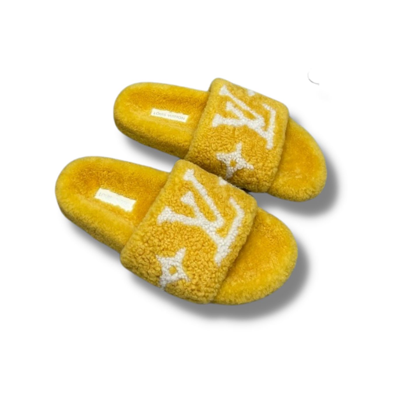 Louis Vuitton Paseo Flat Comfort Mule Yellow For Women