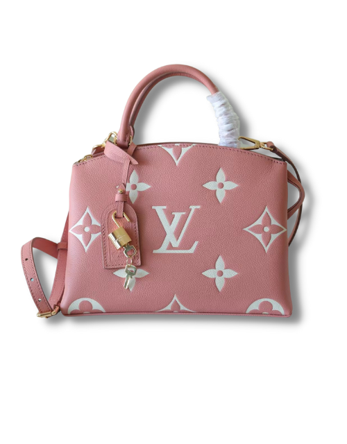 Louis Vuitton Petit Palais Monogram Empreinte Pink For Women 11.4in/29cm