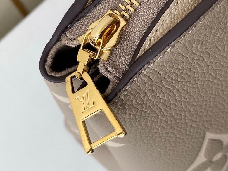 Louis Vuitton Petit Palais Monogram Flowers Tourterelle/Cream For Women, Women’s Handbags, Shoulder And Crossbody Bags 11.4in/29cm