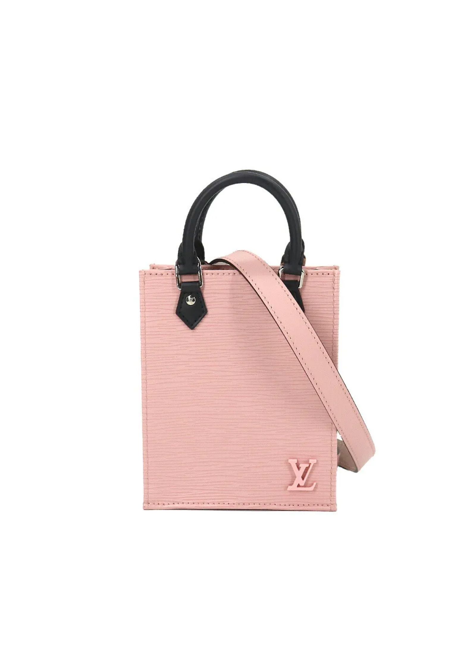 Louis Vuitton Petit Sac Plat Light Pink/Yellow/Pink/Blue/White For Women 6.6in/17cm