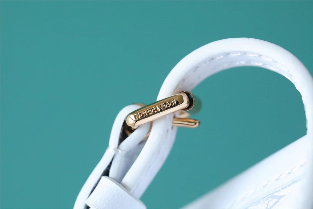 Louis Vuitton Petite Malle Monogram White For Women, Women’s Handbags, Shoulder And Crossbody Bags 7.9in/20cm