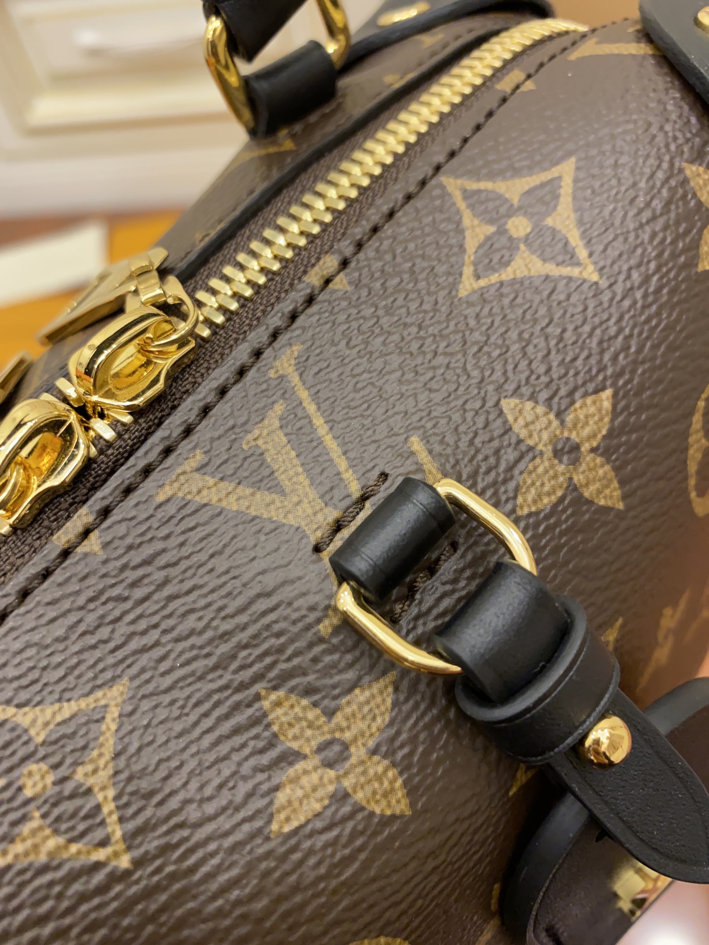 Louis Vuitton Petite Malle Souple Monogram Canvas Black For Women, Women’s Handbags 7.9in/20cm