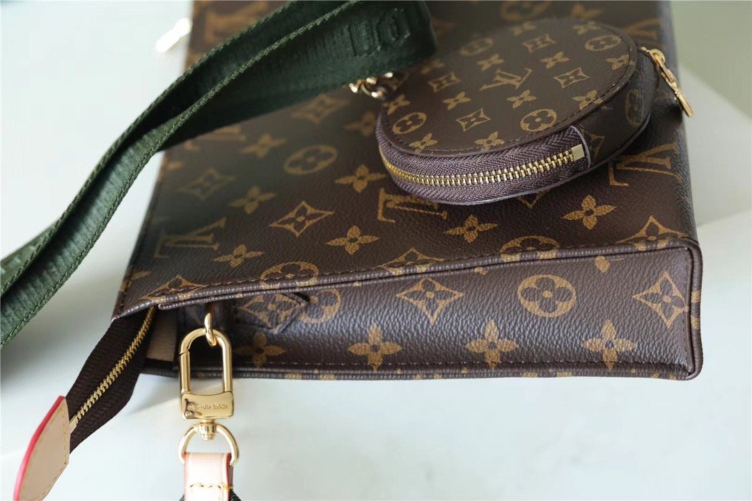 Louis Vuitton Pochette Double Monogram Canvas For Women, Women’s Bags, Shoulder And Crossbody Bags 10.2in/26cm LV