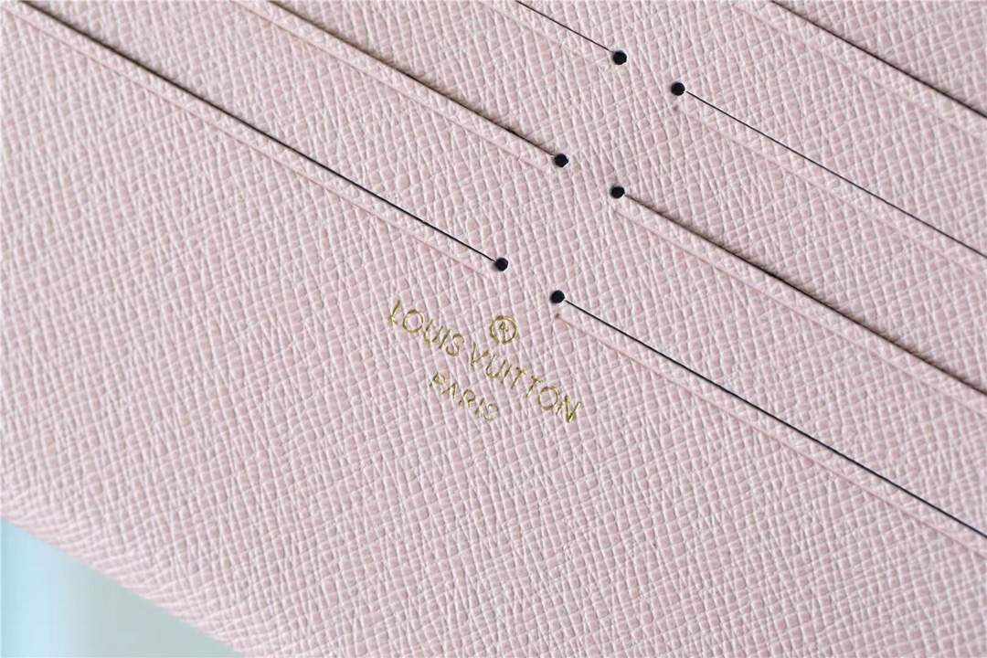Louis Vuitton Pochette Felicie Monogram Canvas Fuchsia Pink For Women, Women’s Handbags, Shoulder And Crossbody Bags 21cm/8.3in