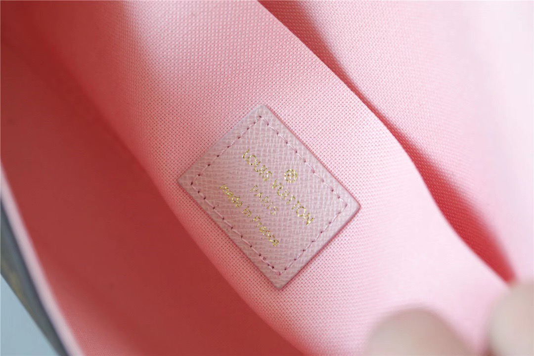 Louis Vuitton Pochette Felicie Monogram Canvas Fuchsia Pink For Women, Women’s Handbags, Shoulder And Crossbody Bags 21cm/8.3in