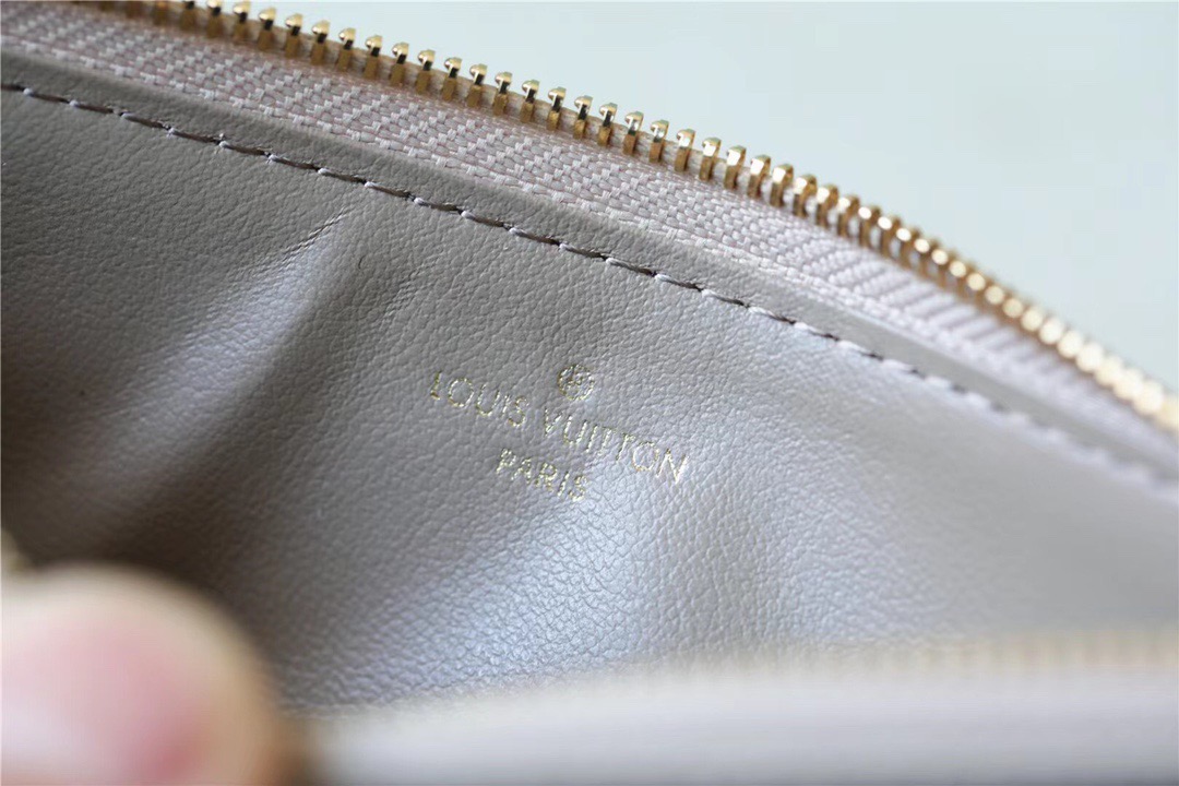 Louis Vuitton Pochette Felicie Monogram Empreinte Pink/ Beige/ Yellow For Women, Women’s Handbags, Shoulder And Crossbody Bags 21cm/8.3in