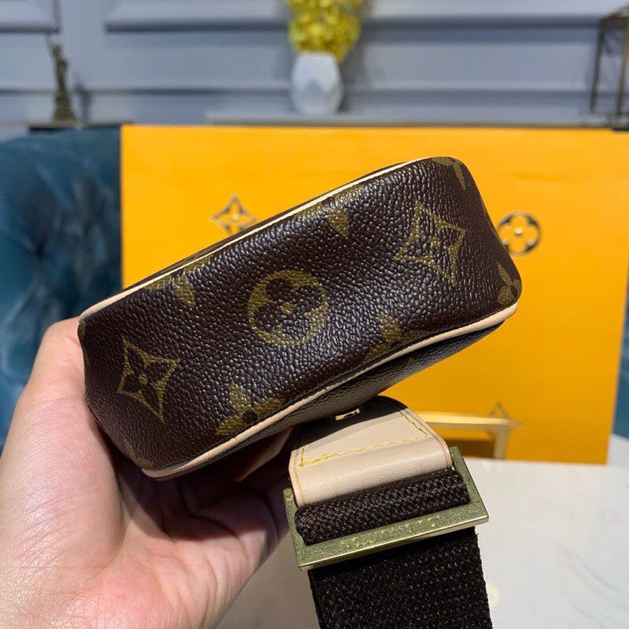 Louis Vuitton Pochette Gange Monogram Canvas For Women, Women’s Bags, Crossbody Bags 9.1in/23.1cm