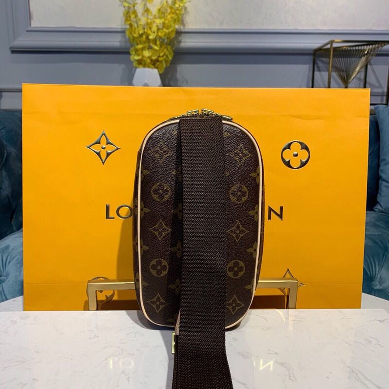 Louis Vuitton Pochette Gange Monogram Canvas For Women, Women’s Bags, Crossbody Bags 9.1in/23.1cm