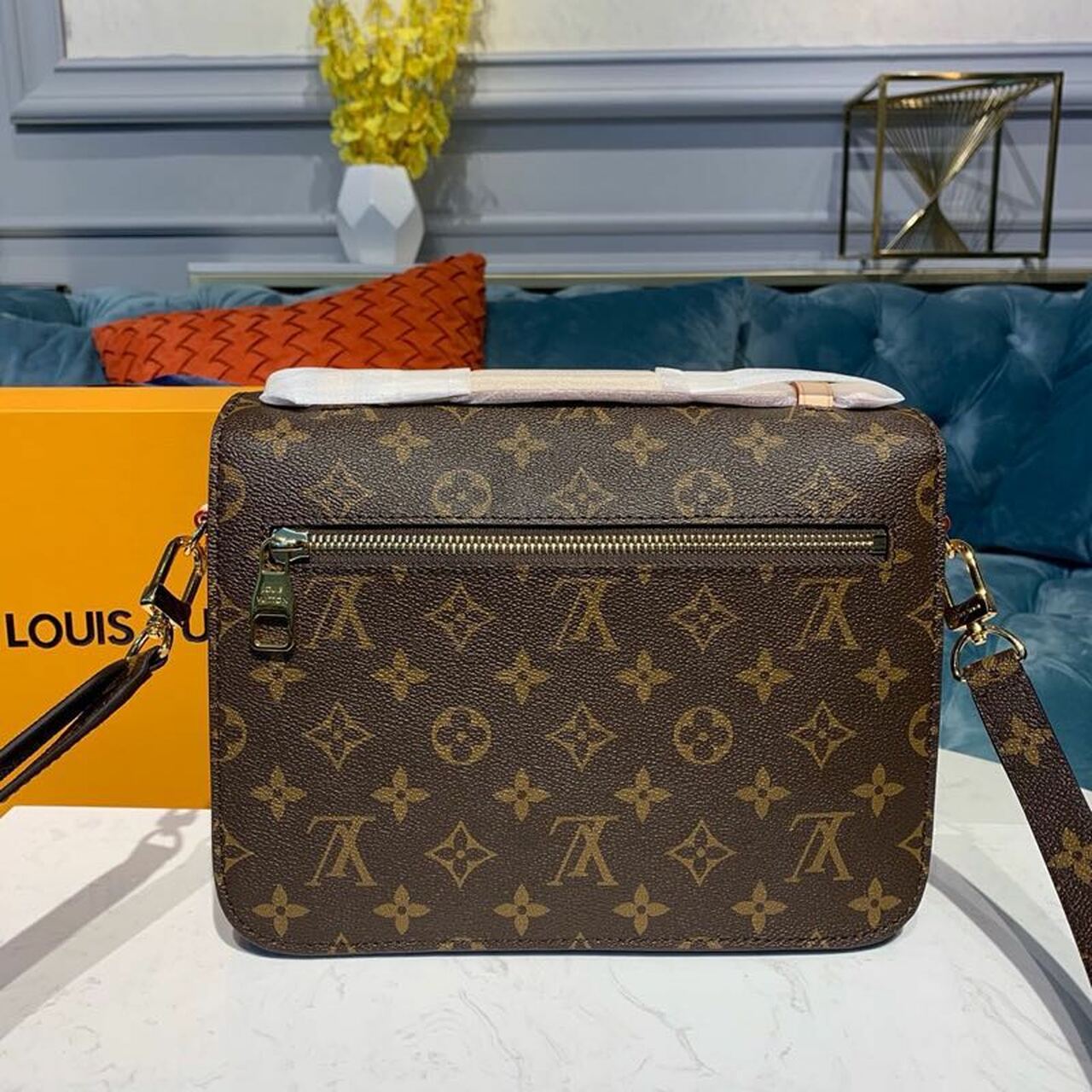 Louis Vuitton Pochette Metis Bag Monogram Canvas For Women, Women’s Handbags, Shoulder And Crossbody Bags 9.8in/25cm