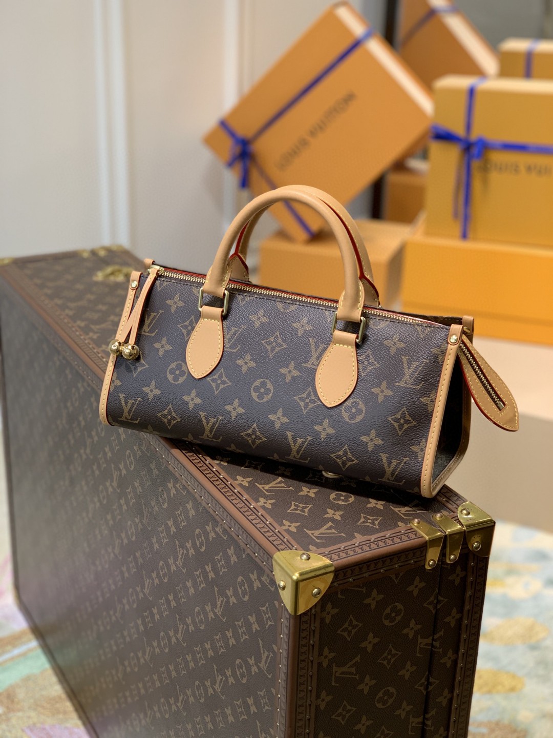 Louis Vuitton Popincourt Monogram Canvas For Women, Women’s Handbags 11.8in/30cm