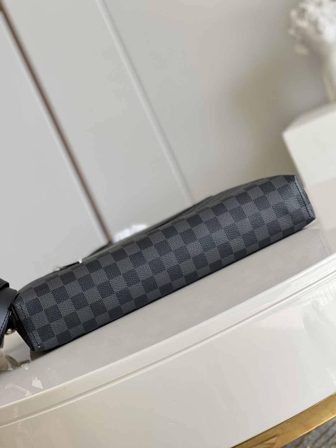 Louis Vuitton Porte Documents Jour Business Bag Damier Graphite For Men, Men’s Bags, Shoulder And Crossbody Bags 14.6in/37cm