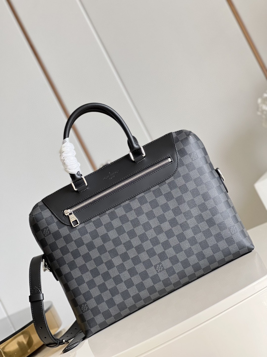 Louis Vuitton Porte Documents Jour Business Bag Damier Graphite For Men, Men’s Bags, Shoulder And Crossbody Bags 14.6in/37cm