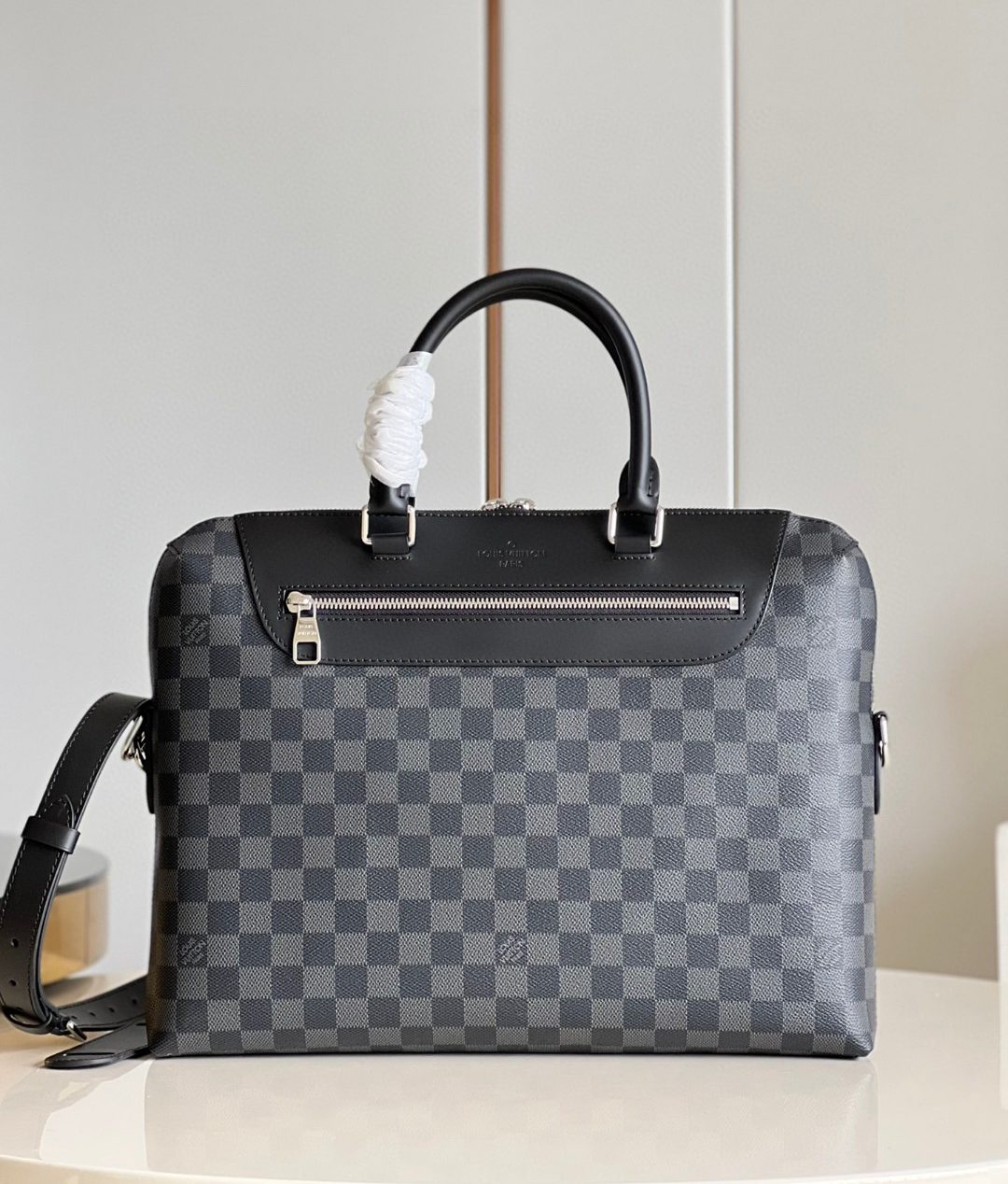 Louis Vuitton Porte Documents Jour Business Bag Damier Graphite For Men, Men’s Bags, Shoulder And Crossbody Bags 14.6in/37cm
