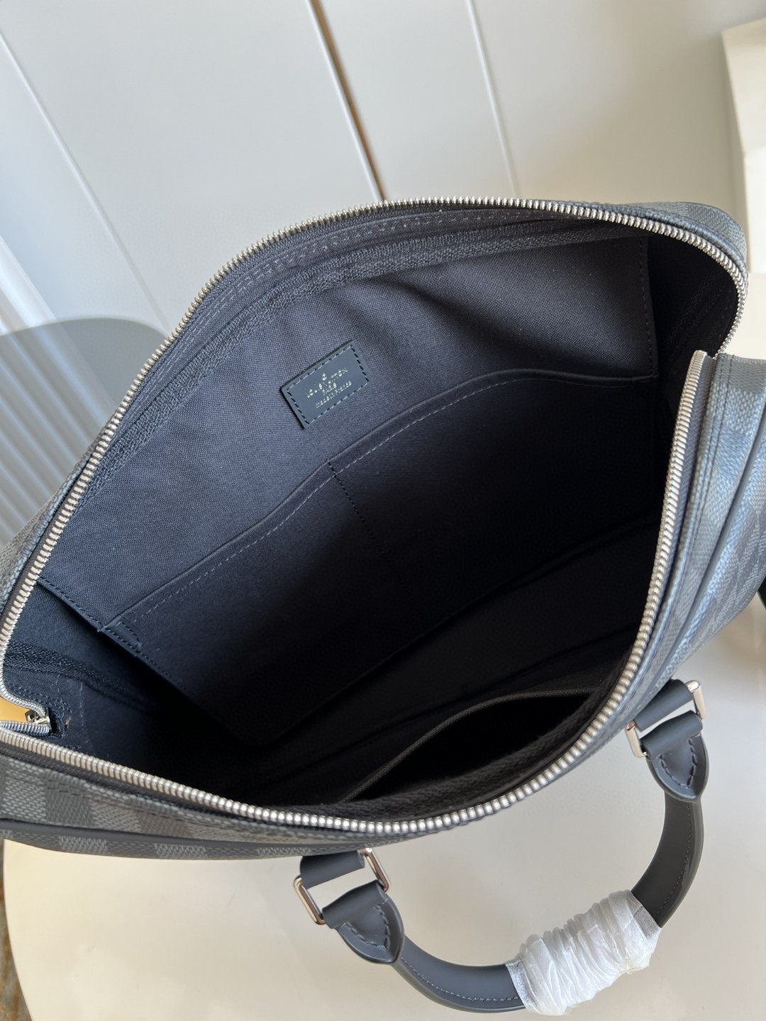 Louis Vuitton Porte Documents Voyage PM Damier Graphite Canvas For Men, Men’s Bags, Shoulder And Crossbody Bags 13.8in/35cm
