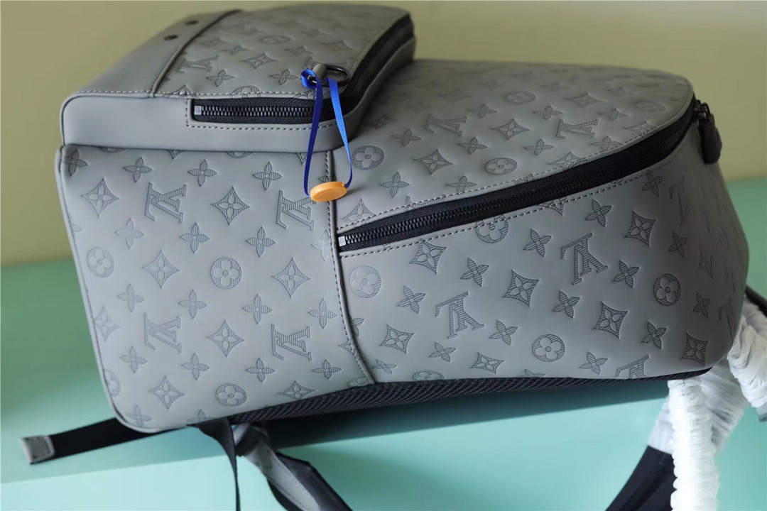 Louis Vuitton Racer Backpack Monogram Shadow Grey For Men, Men’s Bags 41cm