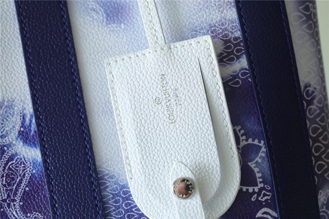 Louis Vuitton Randonee Messenger Monogram Stripes Blue For Men, Men’s Bags, Shoulder And Crossbody Bags 10.4in/26cm LV 
