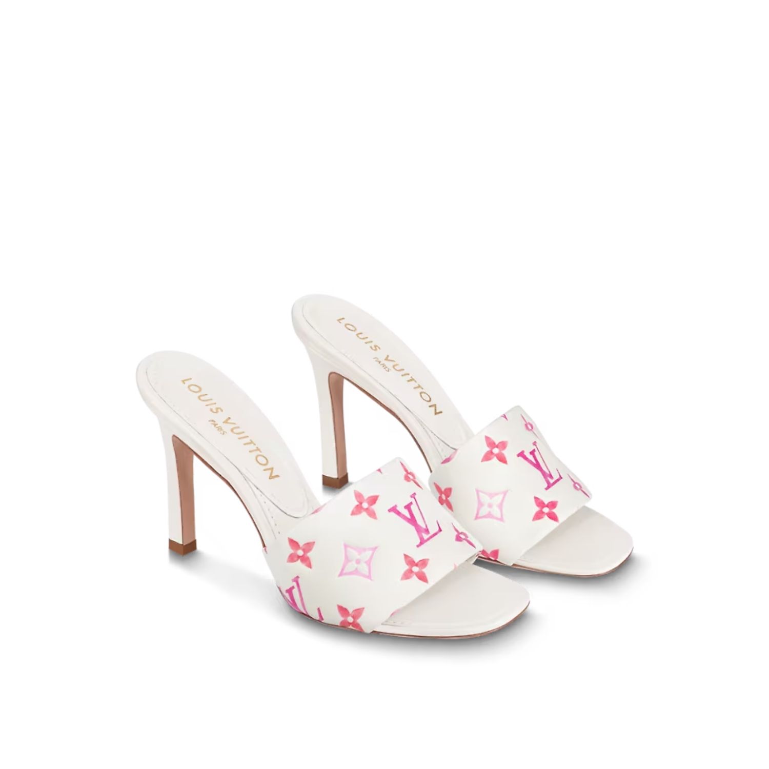 Louis Vuitton Revival Mule Pink For Women 1ABTR1