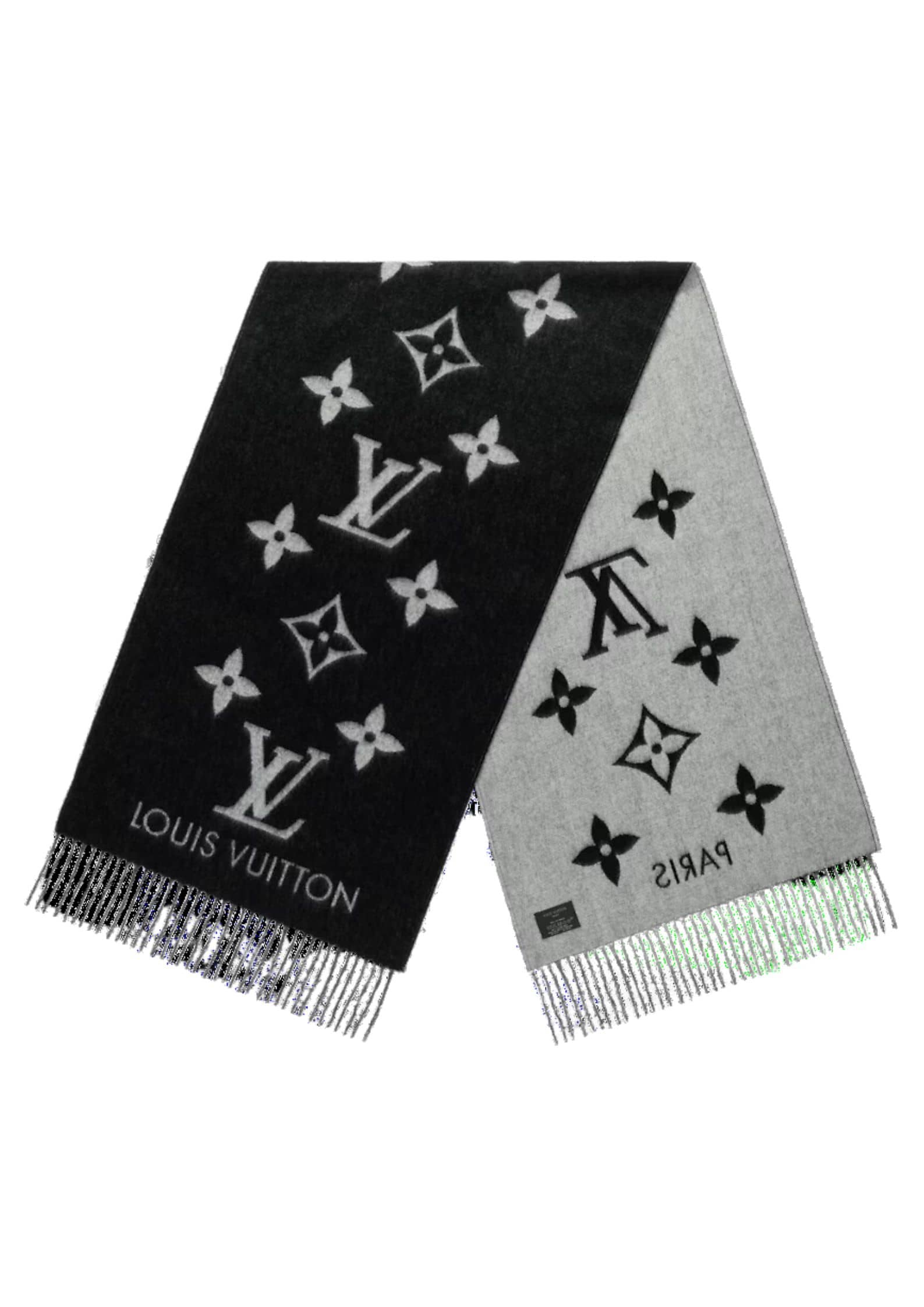 Louis Vuitton Reykjavik Scarf Black For Women M71040
