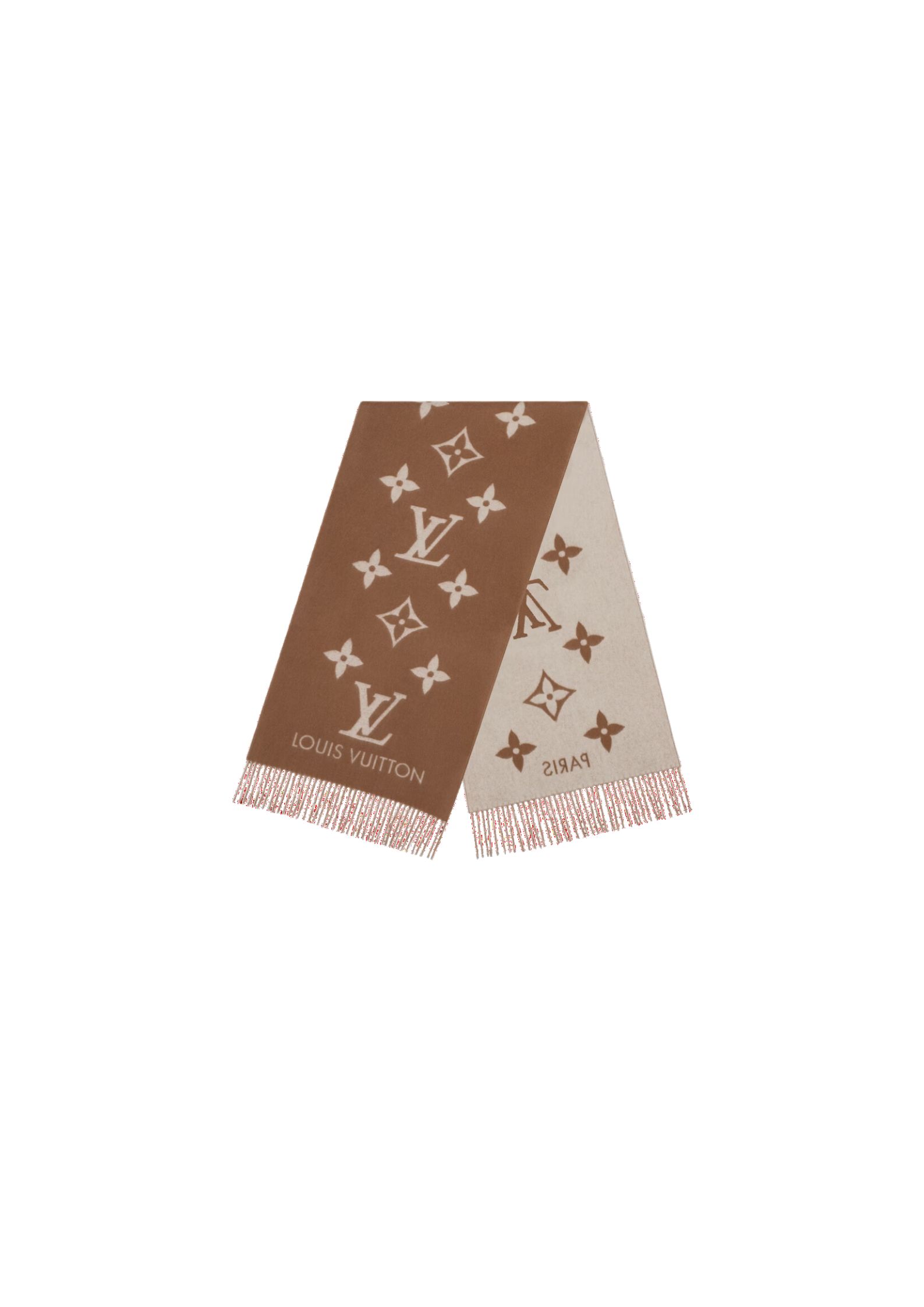 Louis Vuitton Reykjavik Scarf Brown For Women M76067