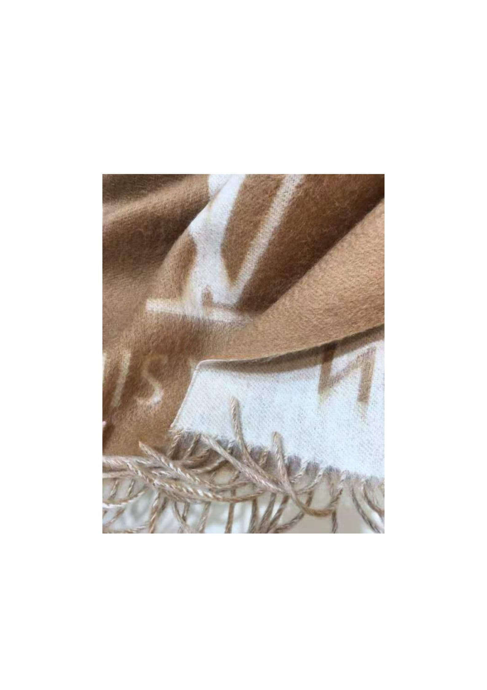 Louis Vuitton Reykjavik Scarf Brown For Women M76067
