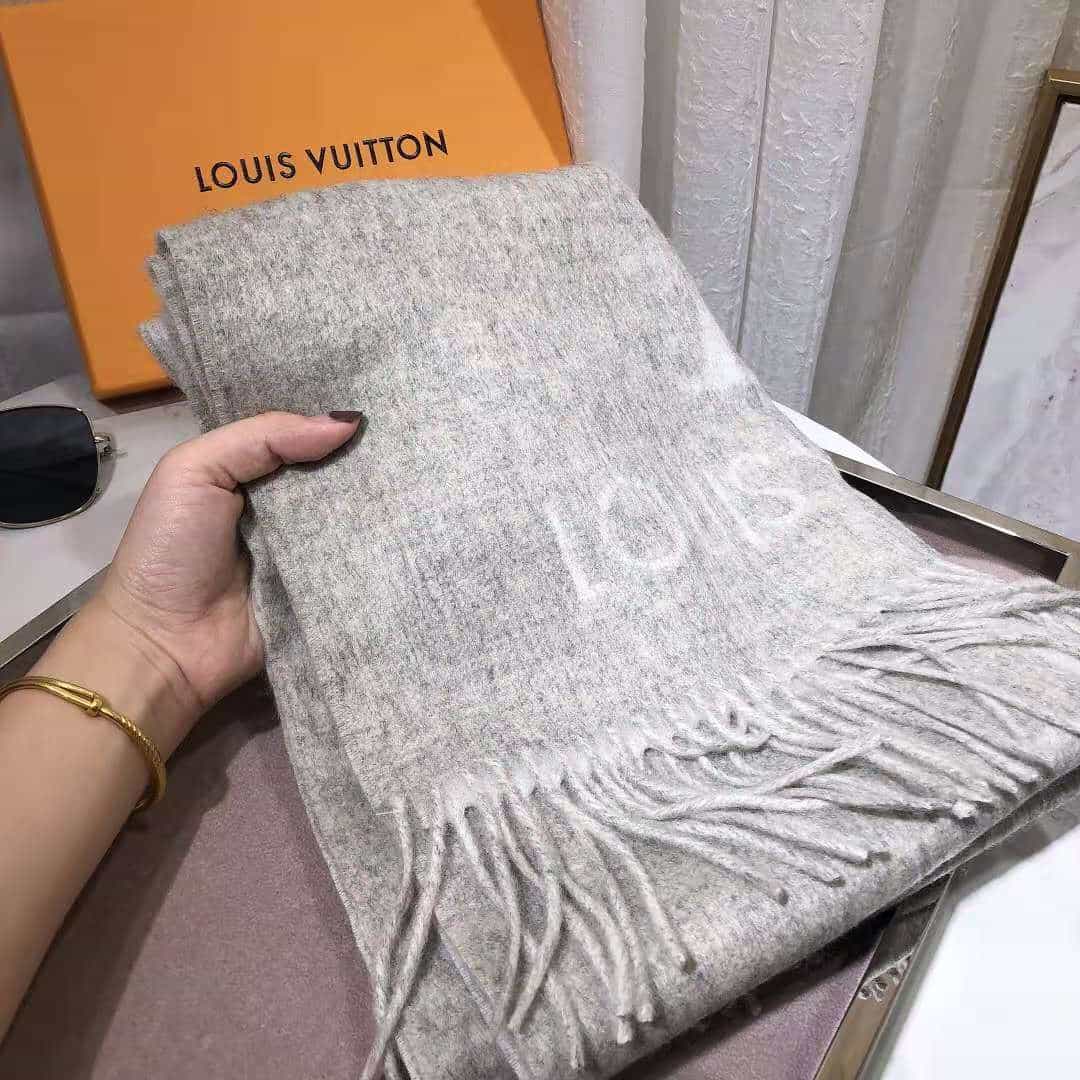 Louis Vuitton Reykjavik Scarf Grey For Women