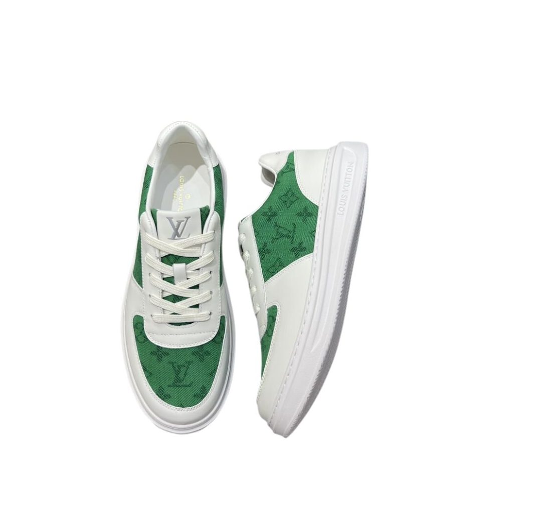 Louis Vuitton Rivoli Sneaker Green For Men 1AARZP